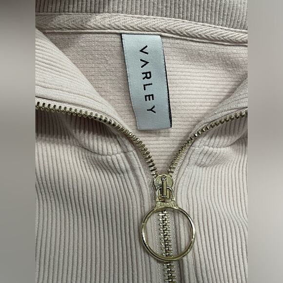 Varley Vine Half Zip Sweatshirt in Light Blush/Pinkish Shade- Small- GUC - Picture 5 of 13